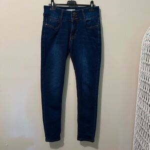 Red Bottoms Jeans Women's Size 9/29 Blue Slim Stretch Medium Wash 5 Pockets